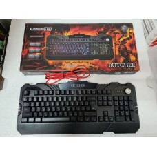 Игровая клавиатура с подсветкой Butcher GK-193DL RGB USB Black