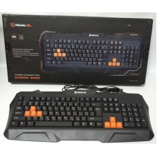 Клавиатура проводная Real-El Gaming 8400 USB