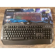 Клавиатура проводная Defender Werewolf GK-120DL USB (45120)