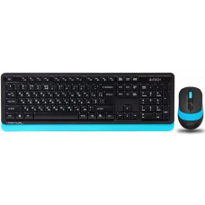 Комплект беспроводной A4Tech FG1010 Wireless Black/Blue Б/У