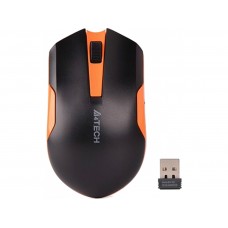 Мышь A4Tech G3-200N V-Track Wireless Black/Orange Б/У