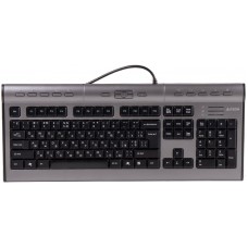 Клавиатура проводная A4Tech KL-7MUU Silver USB Б/У