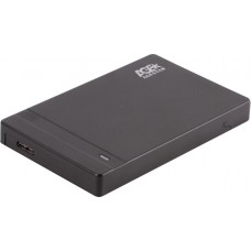 Внешний карман Agestar для HDD/SDD 2.5" SATA USB 3.0 (3UB2P3) black Б/У