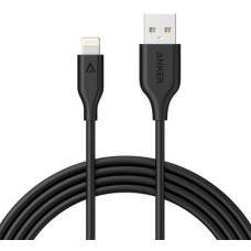 Кабель Anker PowerLine Lightning-USB 1.8 м V3 Black (A8112H11) Б/У