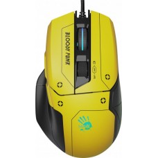 Мышь Bloody W70 Max USB Punk Yellow Б/У