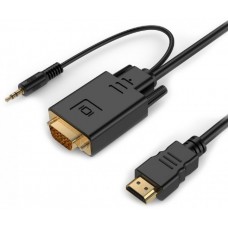 Адаптер Cablexpert HDMI to VGA and audio 1.8 м (A-HDMI-VGA-03-6) Б/У