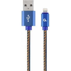 Кабель Cablexpert USB - Apple Lightning 1 м Blue (CC-USB2J-AMLM-1M-BL) Б/У