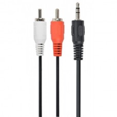Кабель стерео аудио Cablexpert CCA-458-5M 3.5 мм - 2xRCA 5 м Black Б/У