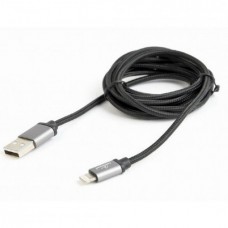 Кабель USB 2.0 AM to Lightning 1.8m Cablexpert (CCB-mUSB2B-AMLM-6) black Б/У
