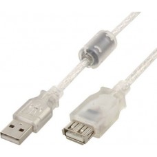 Кабель Cablexpert USB 2.0 AM - AF 1.8 м White (CCF-USB2-AMAF-TR-6) Б/У
