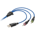 Наушники Defender Warhead G-510D White-Blue (64510) Б/У