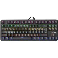Клавиатура проводная Defender Stalker GK-170L RGB USB (45170) Б/У