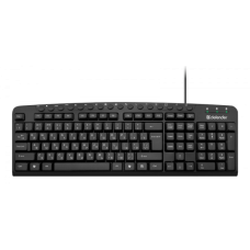 Клавиатура проводная Defender Focus HB-470 USB Б/У