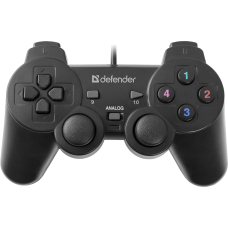Проводной геймпад Defender Omega PC Black (64247) Б/У