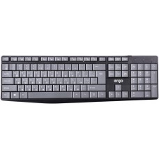 Клавиатура проводная Ergo K-210 USB Black/Grey Б/У