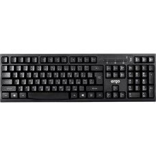 Клавиатура проводная Ergo K-280 Hub USB Black Б/У