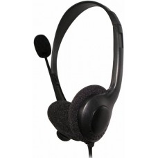 Наушники Fiesta MIC FIS1020 Stereo Usb Black Б/У