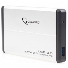 Внешний карман Gembird для HDD 2.5" USB 3.0 (EE2-U3S-2-S) Silver Б/У