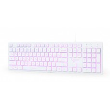 Клавиатура проводная Gembird KB-UML3-01-W-RU USB Б/У