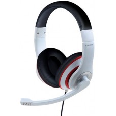 Гарнитура Gembird MHS-03-WTRDBK White/Red/Black Б/У