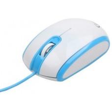 Мышь MUS-105 White-Blue USB Б/У