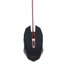 Мышь Gembird MUSG-001-R USB Black/Red (MUSG-001-R) Б/У