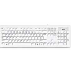 Клавиатура проводная Genius SlimStar 130 USB white (31300726104) Б/У
