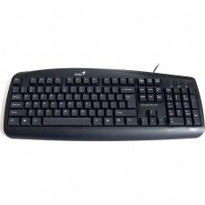 Клавиатура проводная Genius KB-110 PS/2 black (31300689104) Б/У
