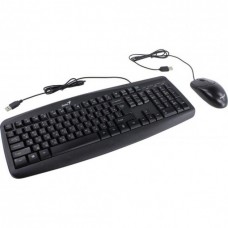 Комплект проводной Genius KM-200 USB black Б/У