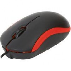 Мыша Omega OM-07 black/red Б/В