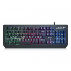 Клавиатура проводная REAL-EL Comfort 7001 Backlit USB black Б/У