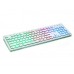 Клавиатура проводная Real-El Comfort 7070 Backlit USB white Б/У