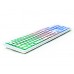 Клавиатура проводная Real-El Comfort 7070 Backlit USB white Б/У