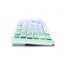 Клавиатура проводная Real-El Comfort 7070 Backlit USB white Б/У