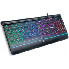 Клавиатура проводная Real-El Comfort 8000 Backlit USB black Б/У