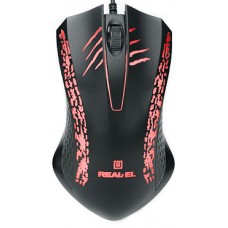 Миша Real-El RM-503 USB Black Б/В