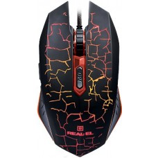 Мышь Real-El RM-505 USB Black Б/У