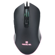 Мышь Real-El RM-550 Gaming USB Black Б/У