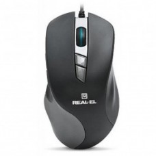 Мышь Real-El RM-780 RGB USB Black/Grey Б/У