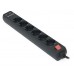 Сетевой фльтр Real-El RS-6 Protect USB Charge 3 м Black Б/У