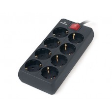 Сетевой фильтр Real-El RS-8 Protect 1.8 м Black (EL122300021) Б/У