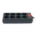 Сетевой фильтр Real-El RS-8 Protect 1.8 м Black (EL122300021) Б/У