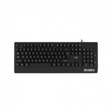 Клавиатура проводная Sven KB-G8300 USB black Б/У