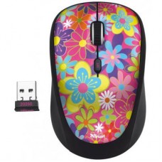 Мышь Trust Yvi Wireless Mouse flower power (20250) Б/У