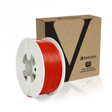 PETG-пластик Verbatim для 3D-принтера 1.75 мм 1 кг Красный (55053)
