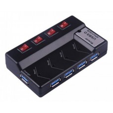 USB-хаб Viewcon VE324 Black 4хUSB3.0 Б/У