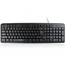 Клавиатура проводная Vinga KB300BK USB Б/У