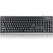 Клавиатура проводная Vinga KB400BK USB Б/У