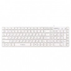 Клавиатура Vinga KB820 White USB Б/У